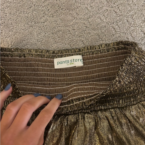 Gold Women's Shorts - Picture 2 of 2